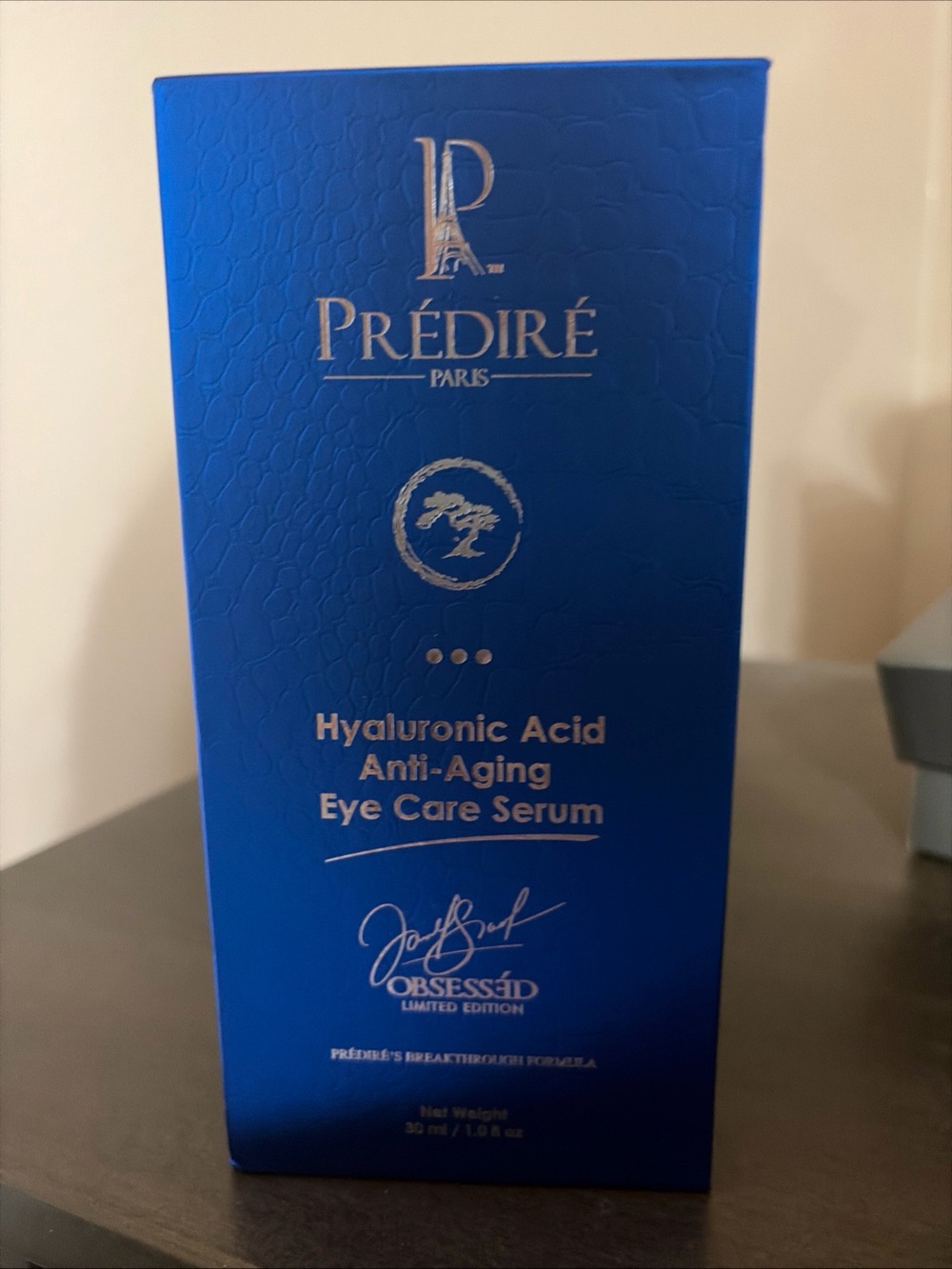 Prédiré Paris Hyaluronic Acid Anti-Aging Eye Cream - NIB